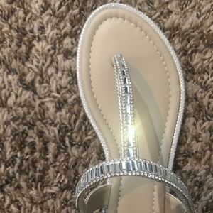Aldo Crystal Thong Sandal